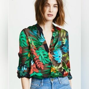 Alice+Olivia AMOS Blouse small